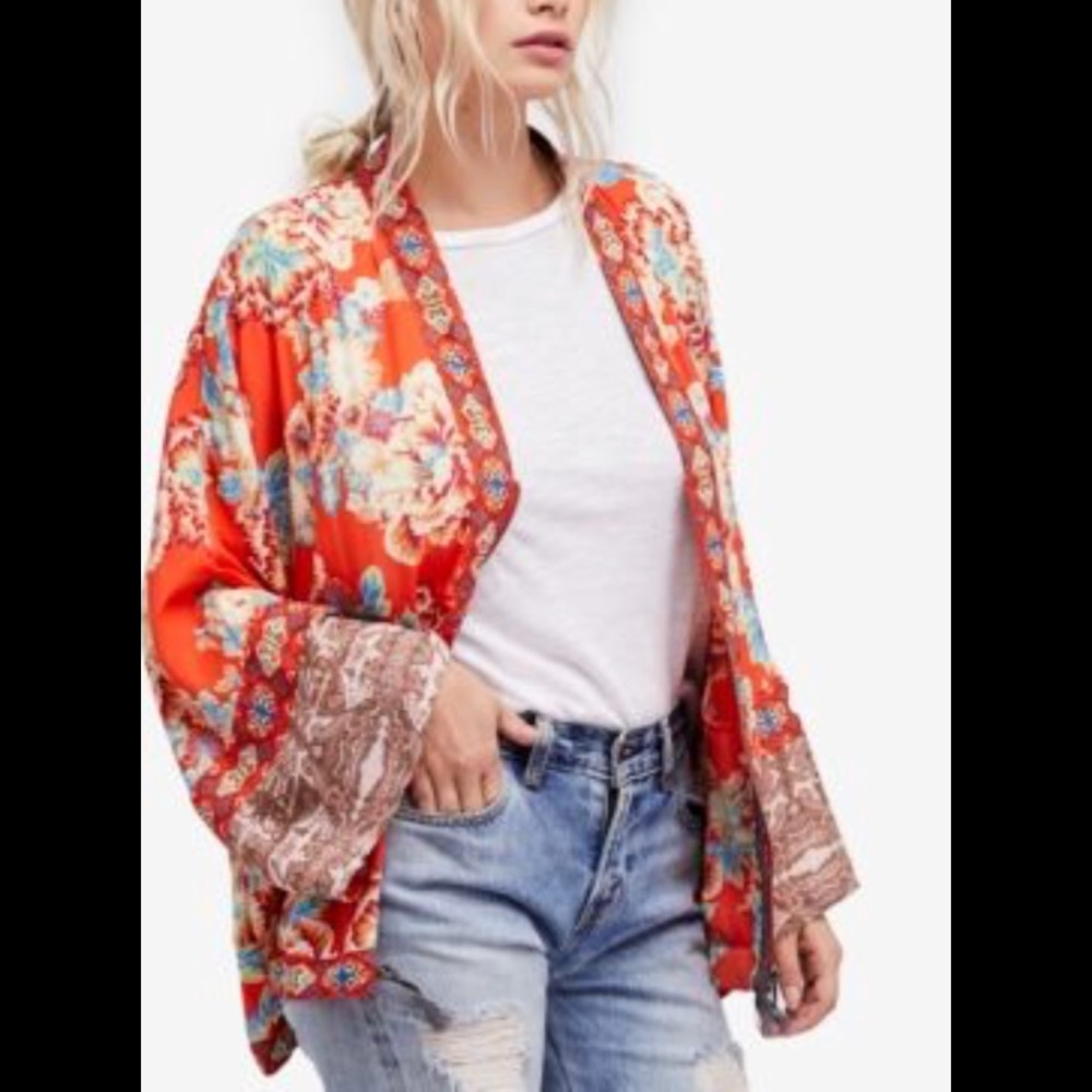 Free People wildflower kimono XS\S